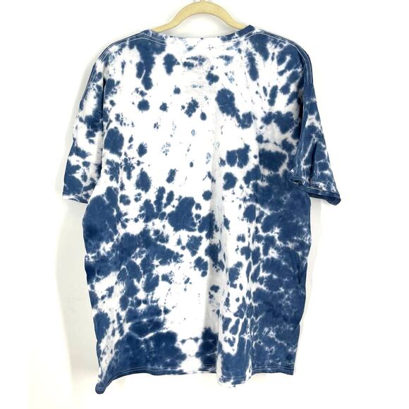 Selena Queen Of Cumbia Portrait Tie Dye T-Shirt Blue Size XL NWOT - Picture 2 of 5